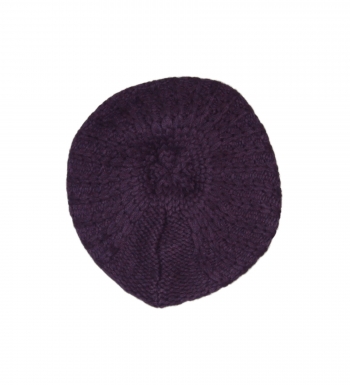Oversized Ladies Knitted Beret
